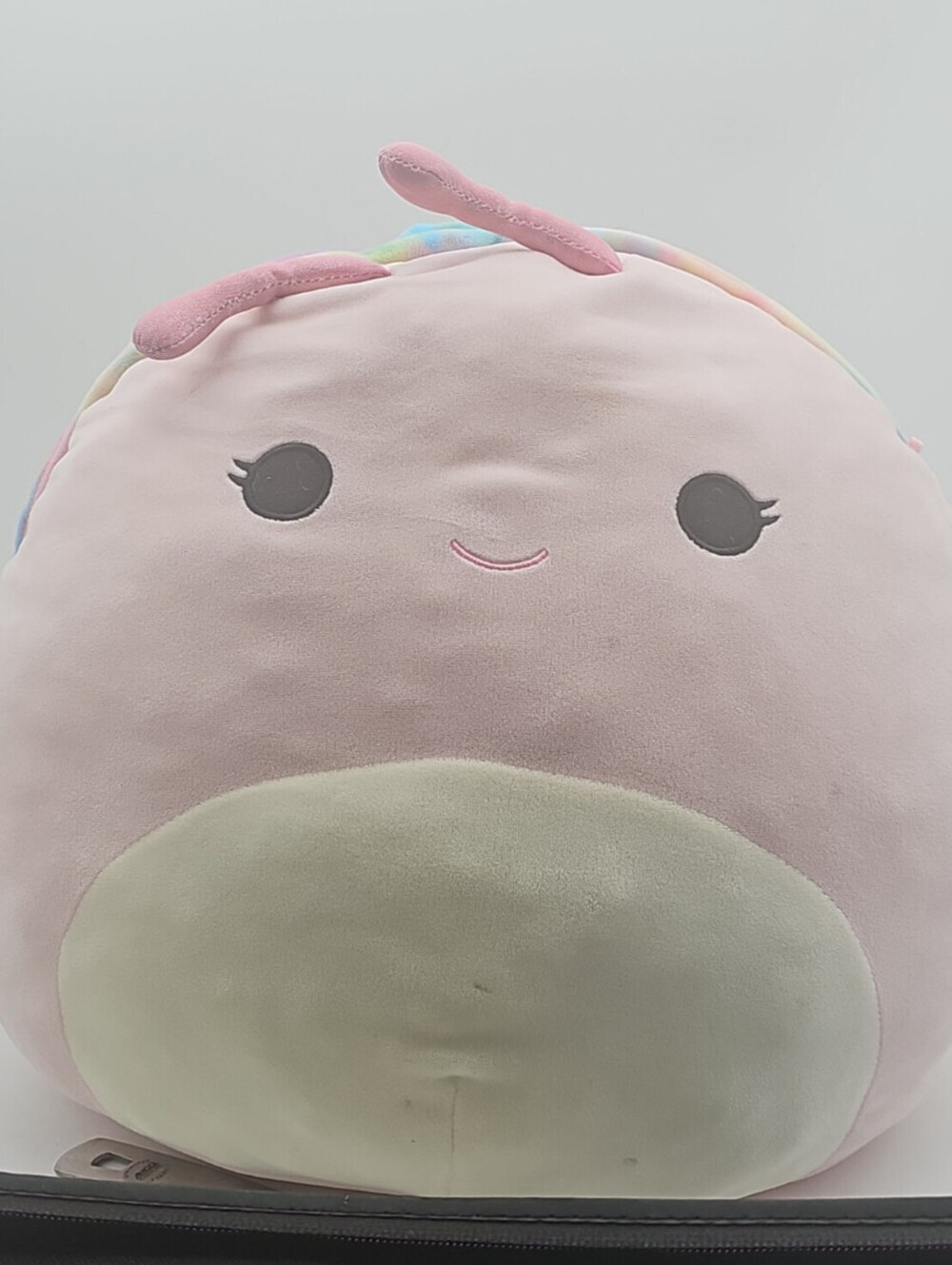Squishmallows 16" Silvina Snail Pink Tie Dye Plush Stuffed Animal Kellytoy